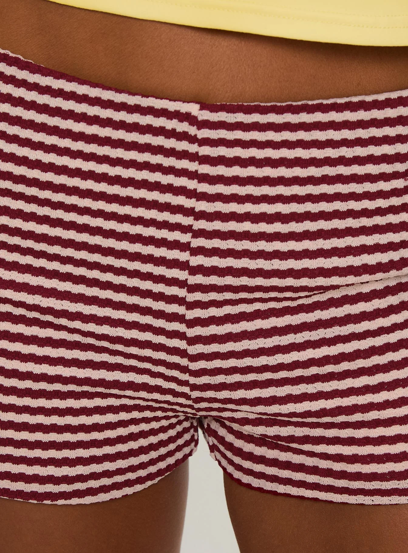 Wylie Micro Shorts Red / White Stripe - Image 6