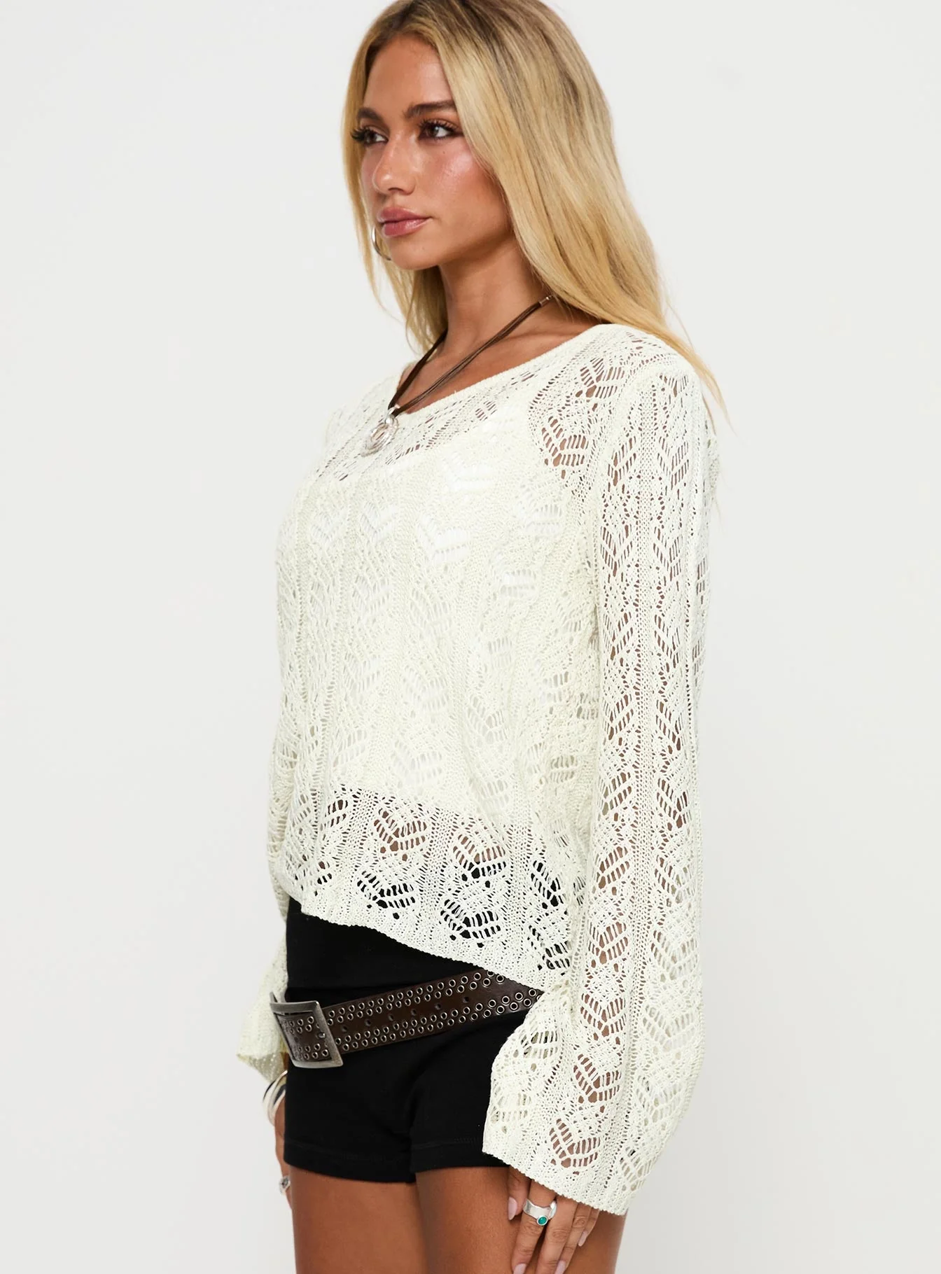 You Know Me Knit Sweater Lemon - Image 4