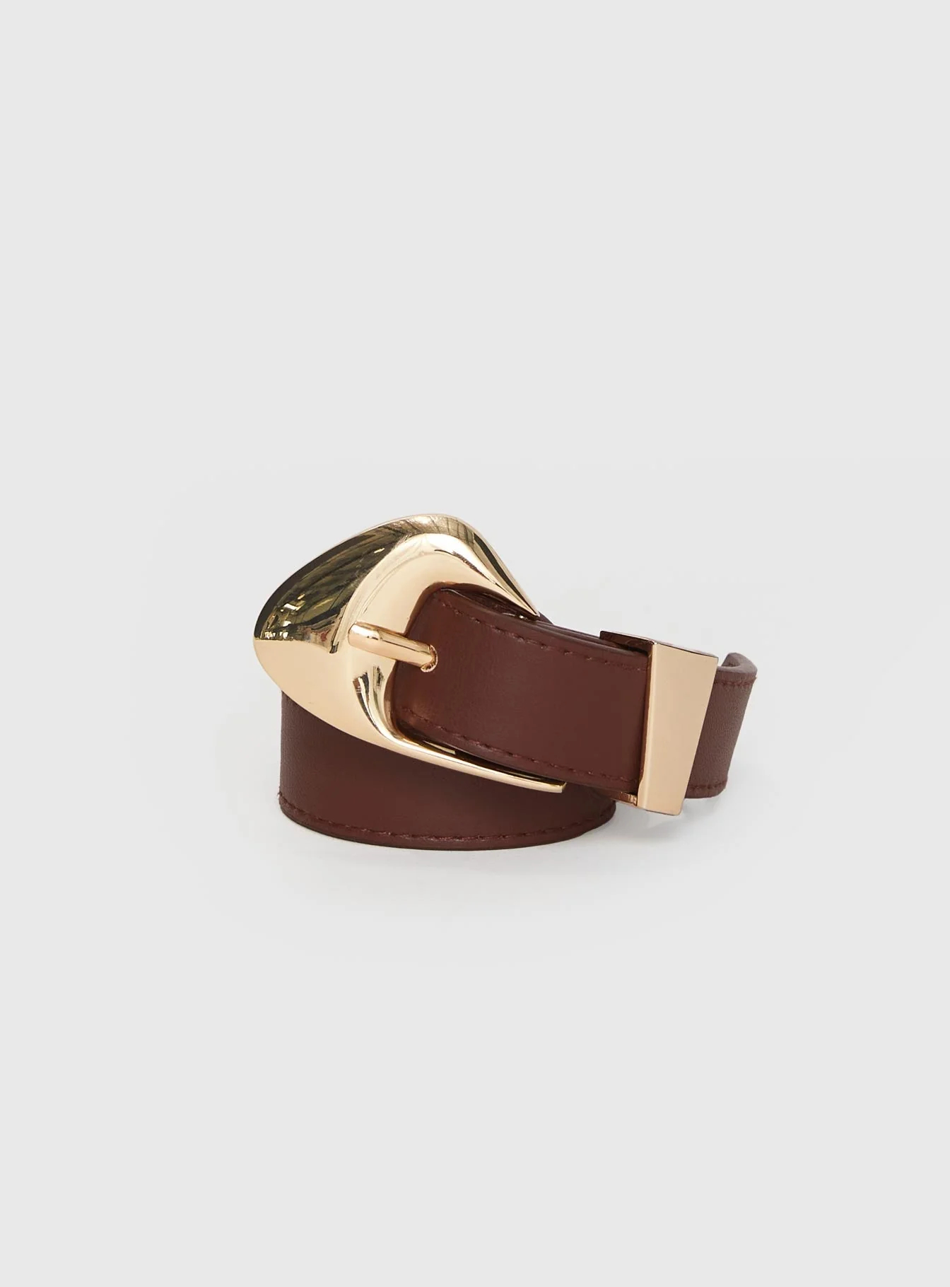 You're Strong Belt Dark Brown / Gold - Image 2