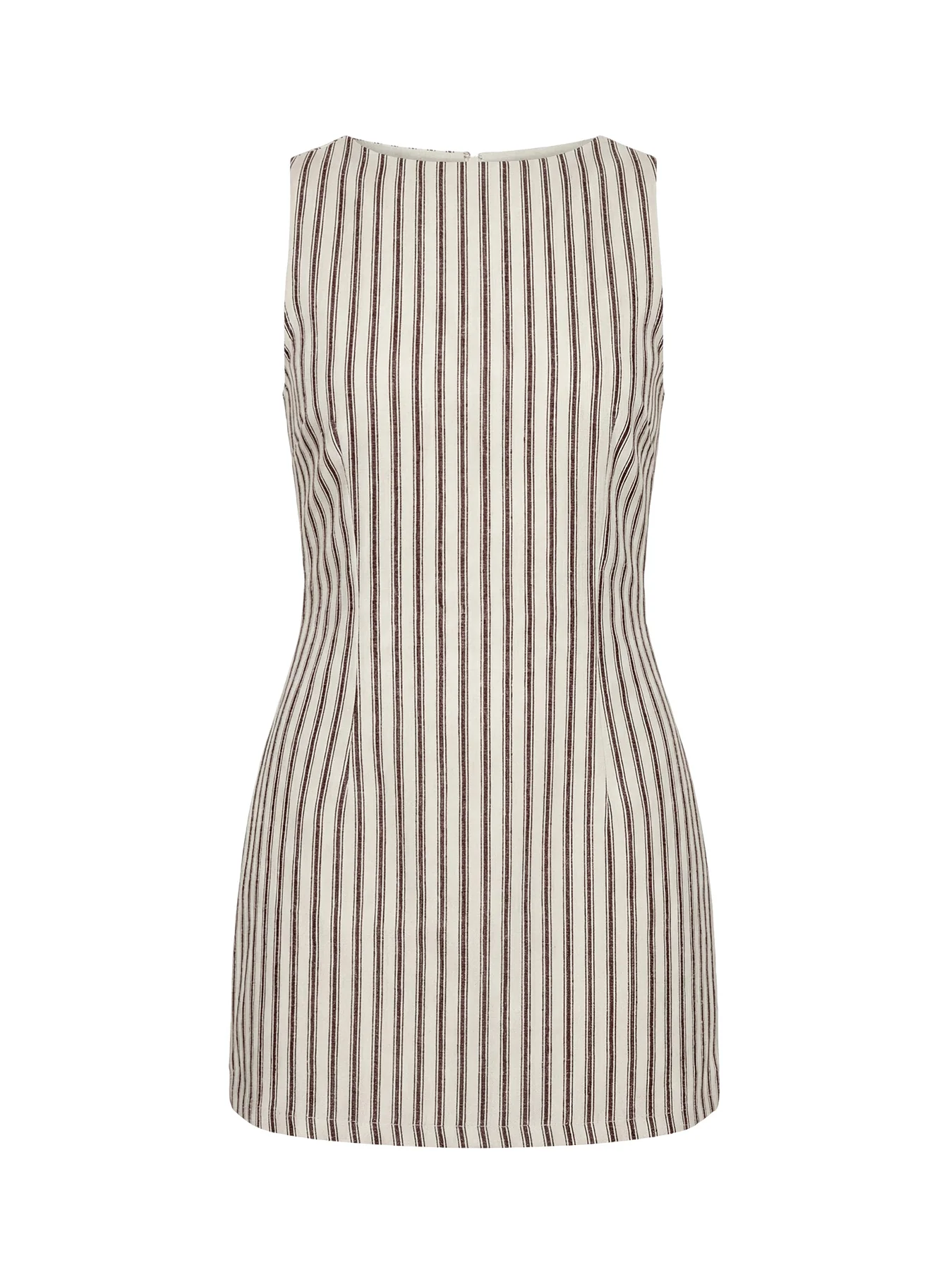 Yumiko Romper Brown Stripe Tall - Image 10