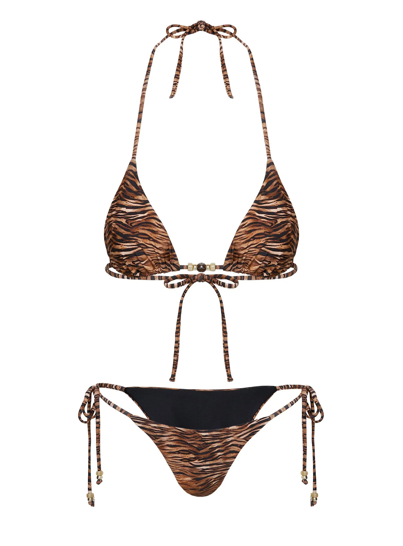 Yvetta Tie Side Bikini Bottoms Multi - Image 5