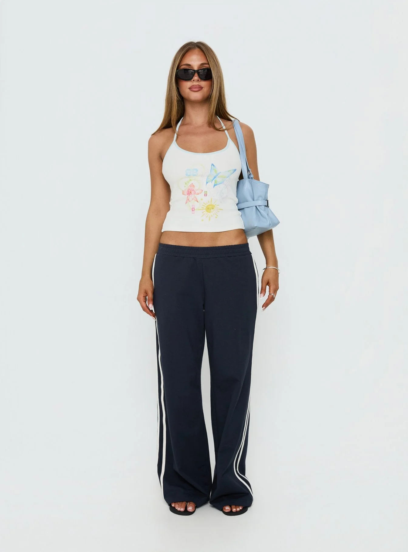 Zarelle Graphic Halter Top Multi - Image 8