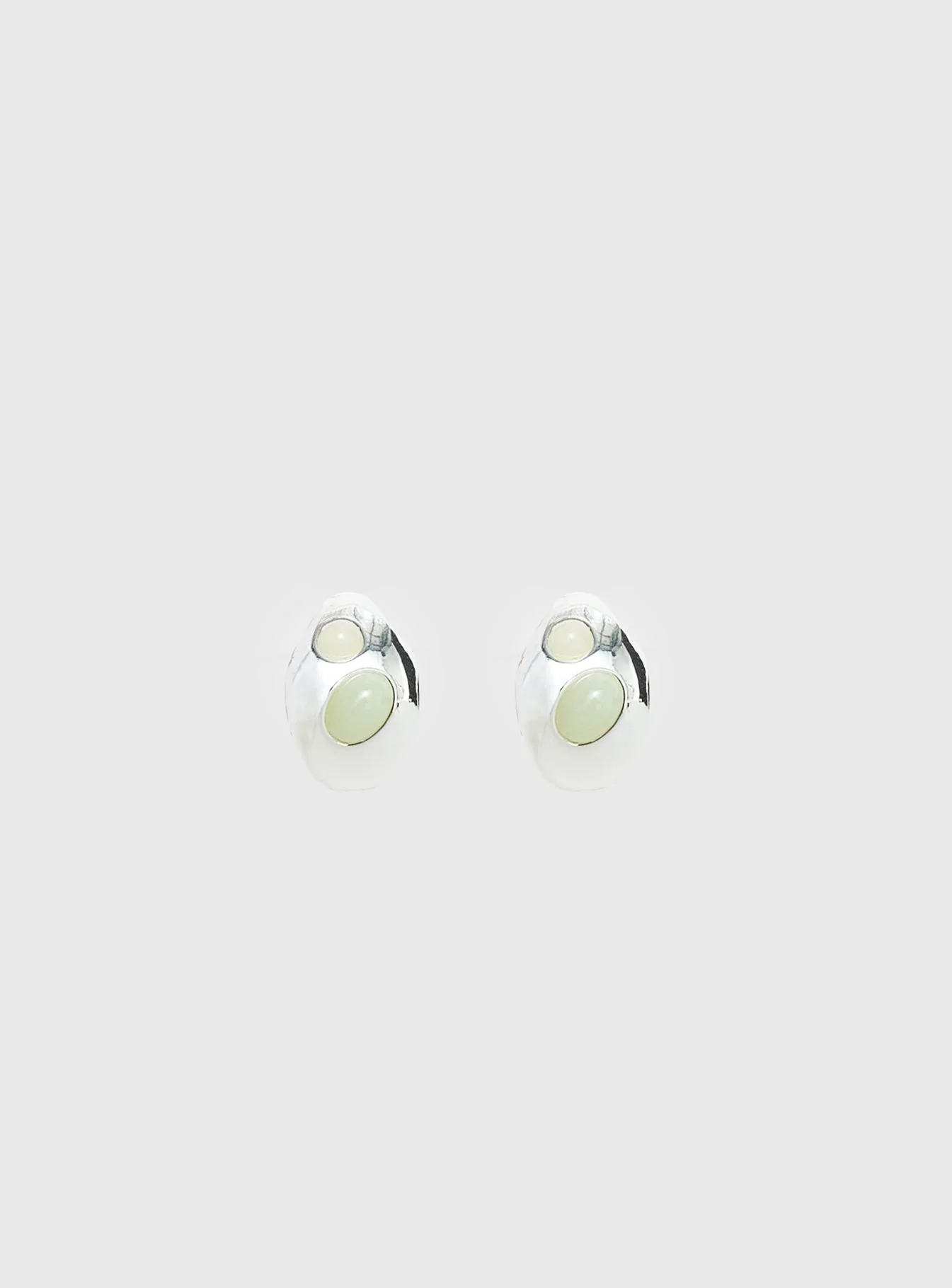 Zenaide Earrings Silver - Image 2