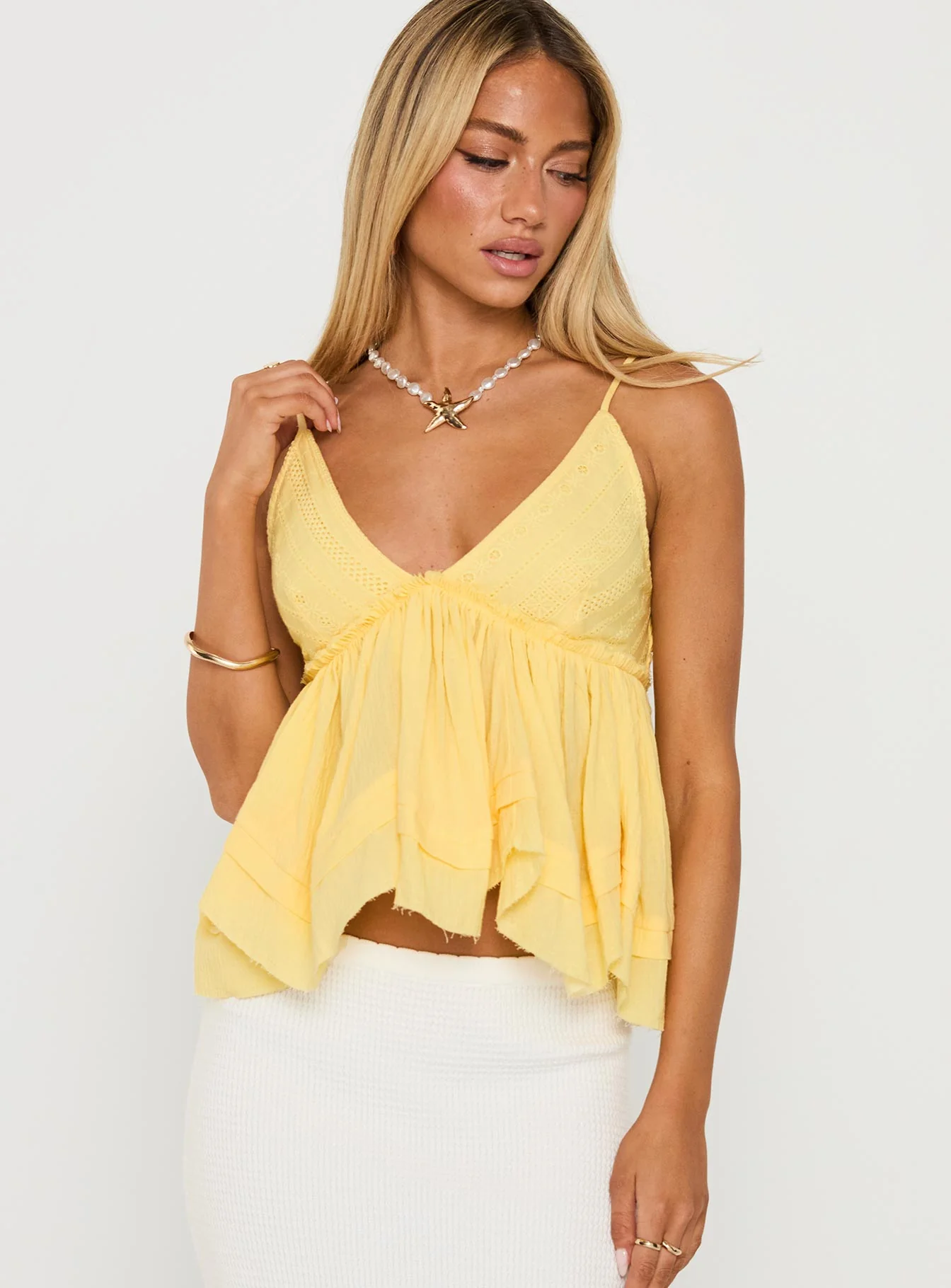 Zephyra Top Pale Lemon - Image 2