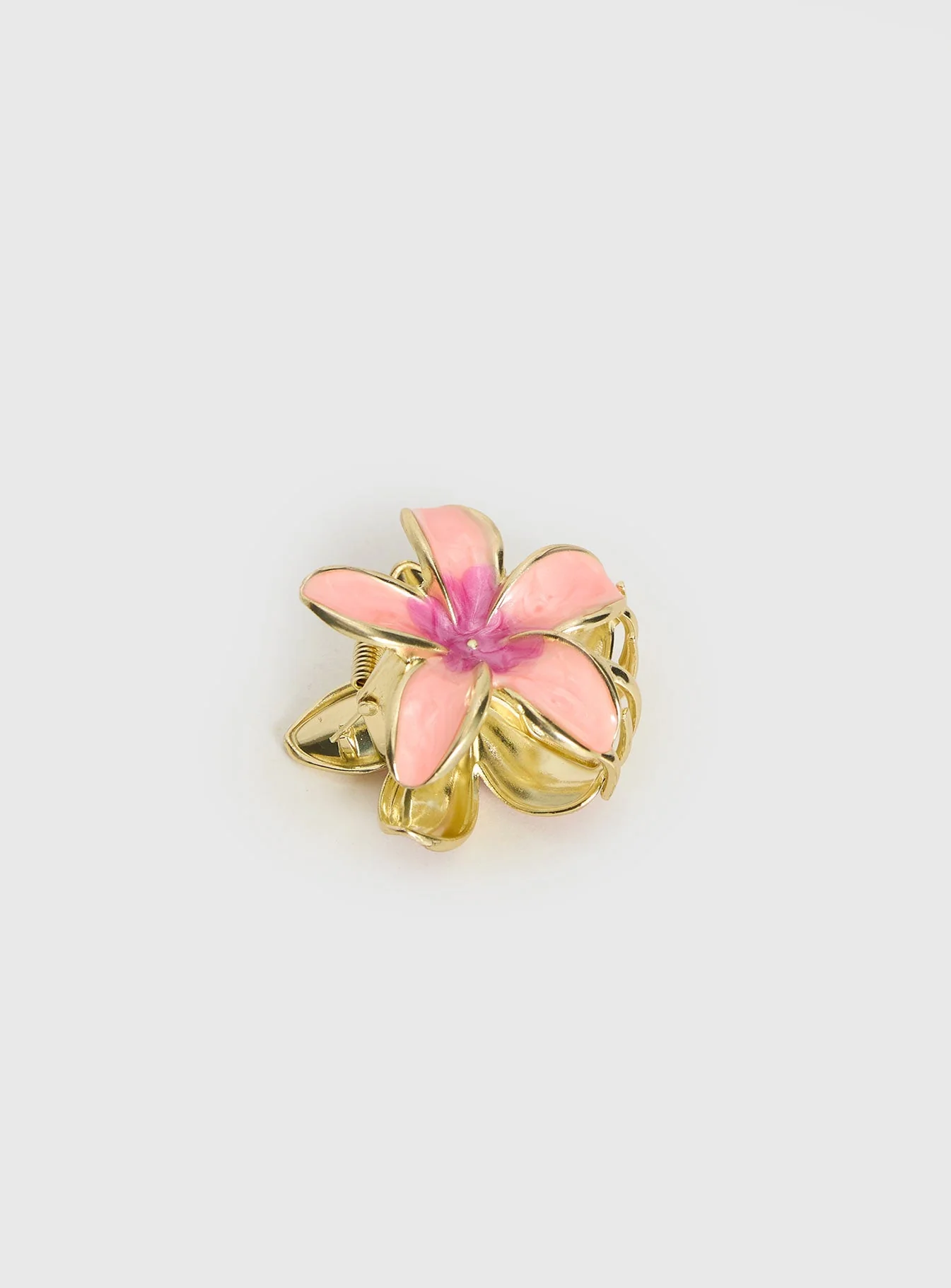 Zerah Flower Hair Clip Pink - Image 2