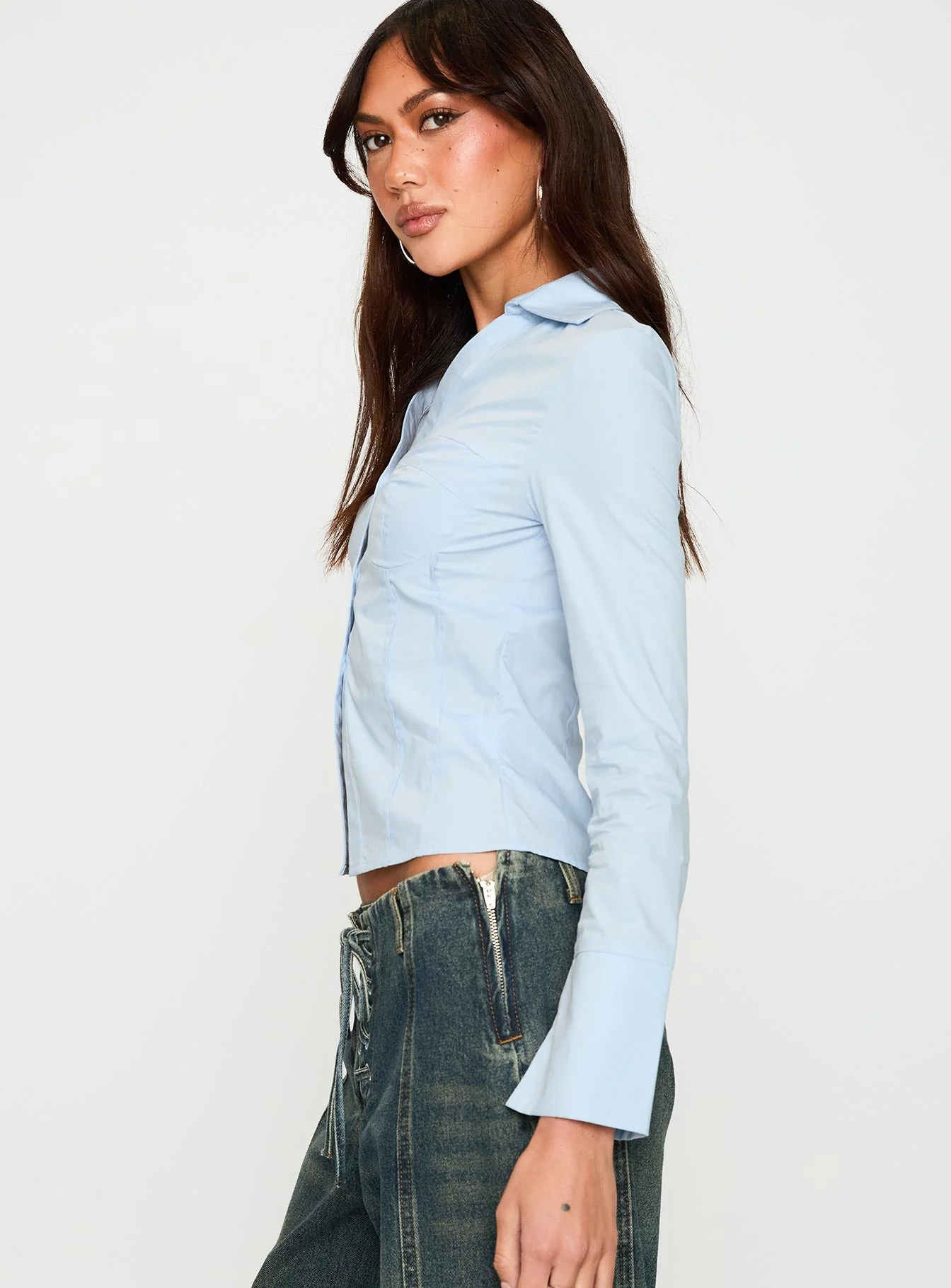 Zifa Shirt Blue - Image 4