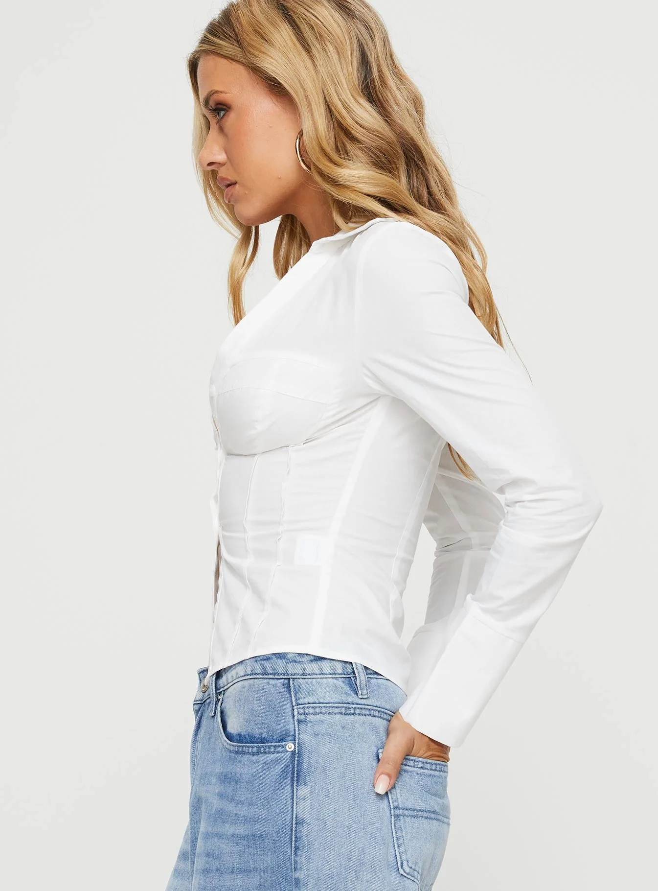 Zifa Shirt White - Image 4